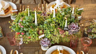 wedding centerpiece table